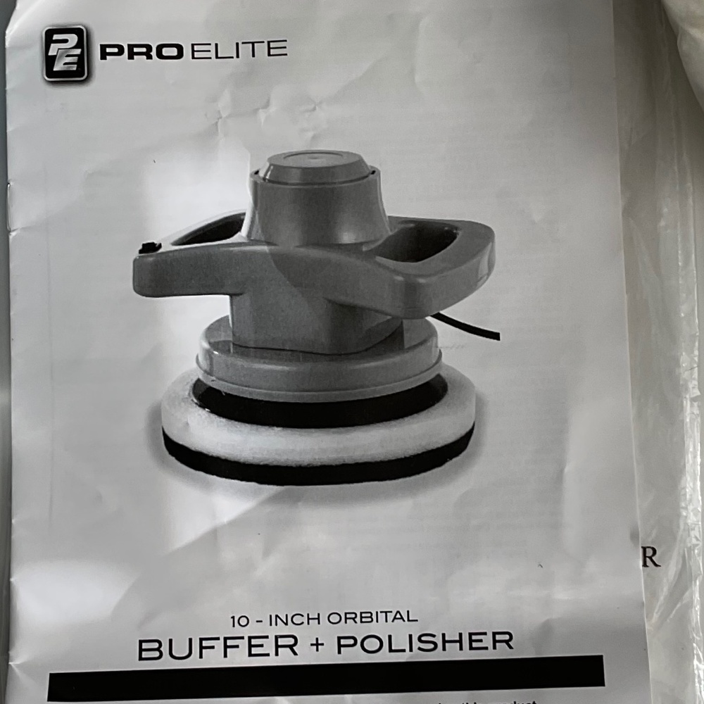 PRO-ELITE BUFFER + POLISHER NEW